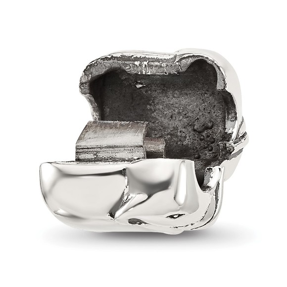 925 Sterling Silver Reflections Elephant Charm Clip Bracelet Necklace Charm Bead - Picture 6 of 7